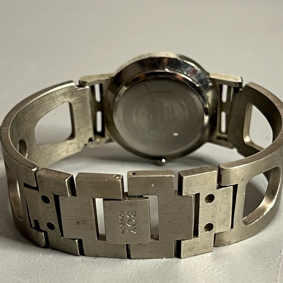 BOY LONDON Watch BOY-13-W Stainless Steel 1980s Analog Men Japan Made - Picture 3 of 8